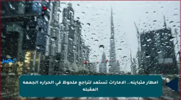 أمطار متباينة.. الإمارات تستعد لتراجع ملحوظ في الحرارة الجمعة المقبلة